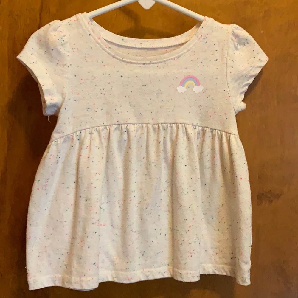 Girls rainbow top
